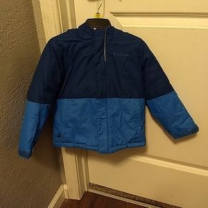 Columbia Coat with matching Columbia hat and mitte